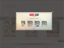 Tablet Screenshot of fortunecineplex.com